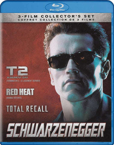 Schwarzenegger (T2: Judgment Day / Red Heat / Total Recall) (Blu-ray) (Bilingual) BLU-RAY Movie 