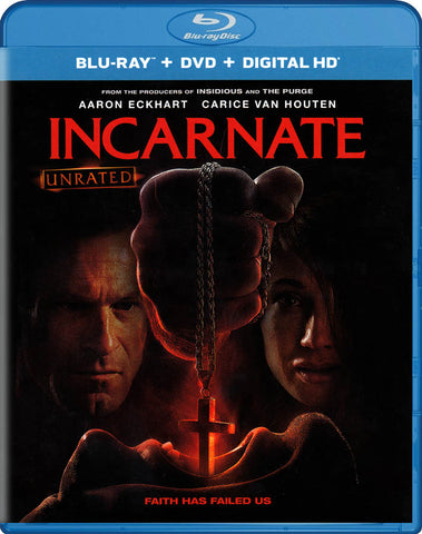Incarnate (Unrated) (Blu-ray + DVD + Digital HD) (Blu-ray) BLU-RAY Movie 