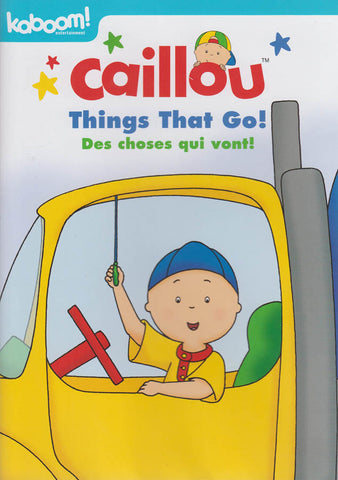 Caillou - Things That Go (Bilingual) DVD Movie 