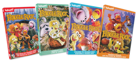 Fraggle Rock (The Bells of Fraggle Rock / Wembley's Egg / Welcome to Fraggle Rock / Fraggle Frights) DVD Movie 