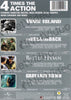4 Movie Marathon Classic War Collection (Wake Island / To Hell and Back / Battle Hymn / Gray Lady Do DVD Movie 