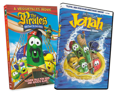 A Veggietales Movie (The Pirates - Who Dont Do Anything / Jonah) (2-Pack) DVD Movie 