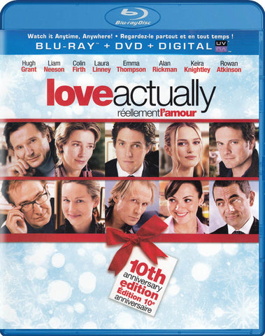 Love Actually (Blu-Ray + DVD + Digital UV) (Blu-ray) (Bilingual) BLU-RAY Movie 