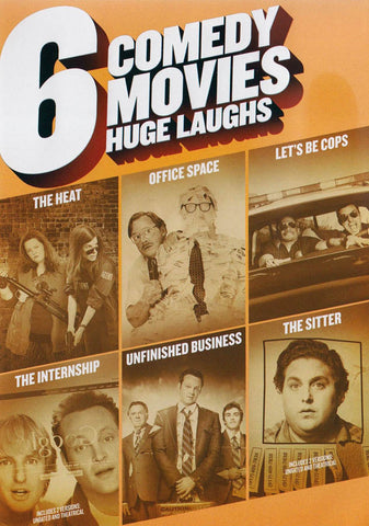6 Comedy Movies Huge Laughs (Boxset) DVD Movie 