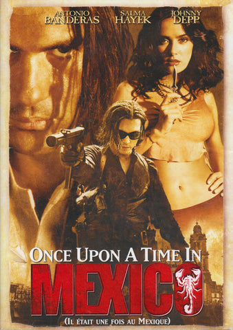 Once Upon a Time in Mexico (Bilingual) DVD Movie 