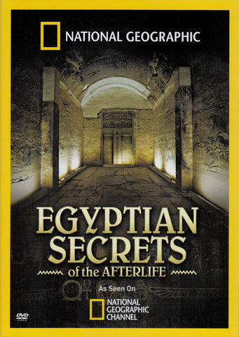 Egyptian Secrets of Afterlife (National Geographic) DVD Movie 