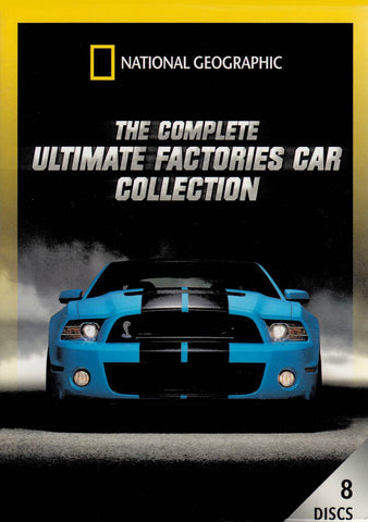The Complete Ultimate Factories Car Collection (8-Discs) (National Geographic) (Boxset) DVD Movie 
