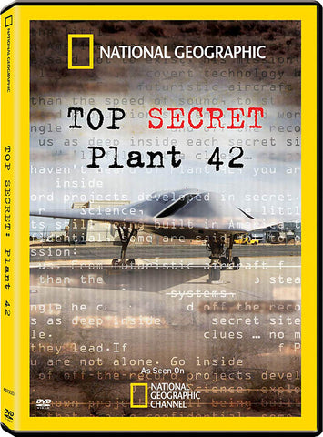 Top Secret Plant 42 (National Geographic) DVD Movie 