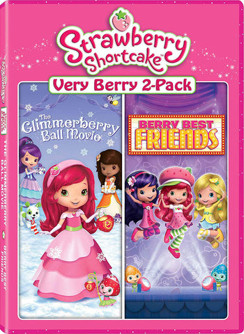 Strawberry Shortcake : Very Berry 2-pack (The Glimmerberry Ball Movie / Berry Best Friends) DVD Movie 