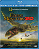 Flying Monsters 3D (Blu-ray 2D & 3D + DVD) (National Geographic) (Blu-ray) BLU-RAY Movie 