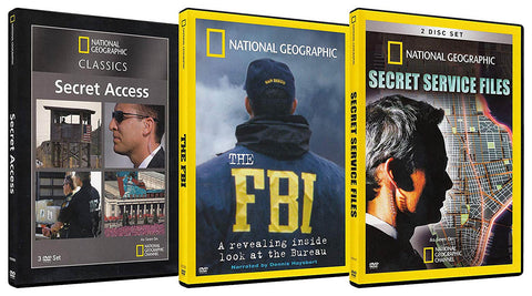 National Geographic Secret Service Pack (3-Pack) (Boxset) DVD Movie 