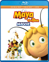 Maya The Bee Movie (3D Blu-ray + Blu-ray + DVD) (Blu-ray)