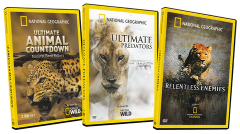 National Geographic Predators Pack (3-Pack) DVD Movie 
