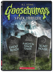 Goosebumps: Ghost Beach / A Night In Terror Tower / Scary House (3-Pack Thriller)