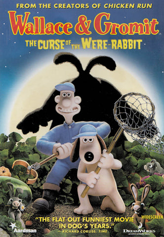 Wallace & Gromit : The Curse of the Were-Rabbit (Widescreen) DVD Movie 