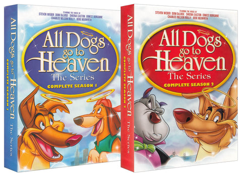All Dogs Go to Heaven (Complete Season 1 / Season 2) (The Series) (2-Pack) DVD Movie 
