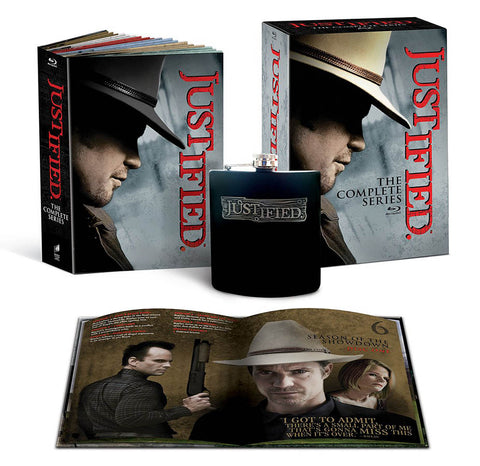 Justified - The Complete Series (Includes Justified Flask) (Blu-ray) (Boxset) BLU-RAY Movie 