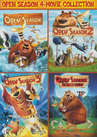 Open Season / Open Season 2 / Open Season 3 / Open Season - Scared Silly DVD Movie 