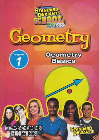 Standard Deviants : Geometry Module 1 - Geometry Basics DVD Movie 