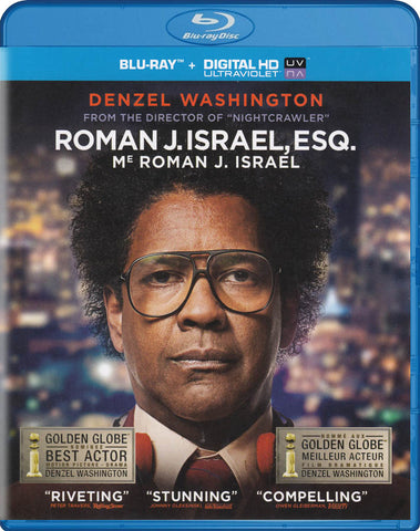 Roman J. Israel, Esq (Blu-ray / Digital HD Ultraviolet) (Blu-ray) (Bilingual) BLU-RAY Movie 