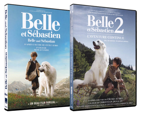 Belle et Sebastien / Belle et Sebastien 2 - L Aventure Continue (2-Pack) (Bilingual) DVD Movie 