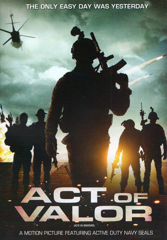 Act Of Valor (Bilingual) DVD Movie 