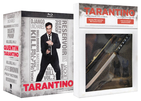 Quentin Tarantino - The Ultimate Collection (WITH Collectible Samurai) (Blu-ray) (Boxset) BLU-RAY Movie 