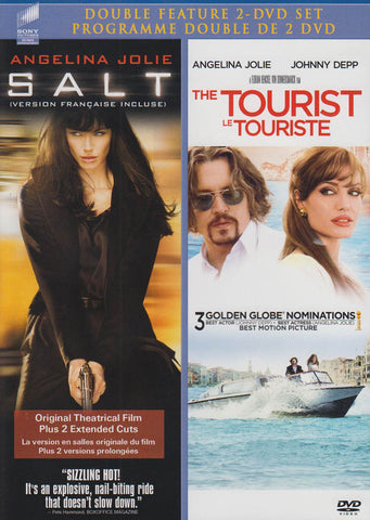Salt / The Tourist (Double Feature) (Bilingual) DVD Movie 