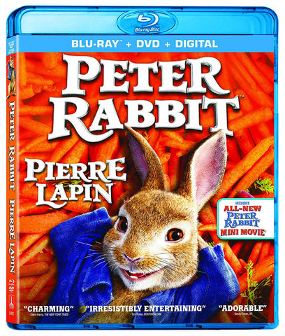 Peter Rabbit (Blu-ray + DVD + Digital HD) (Blu-ray) (Bilingual) BLU-RAY Movie 