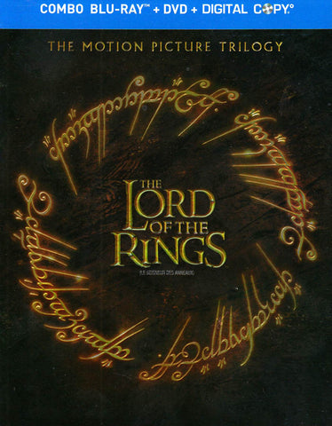 The Lord Of The Rings : The Motion Picture Trilogy (Blu-ray + DVD) (Blu-ray) (Bilingual) BLU-RAY Movie 