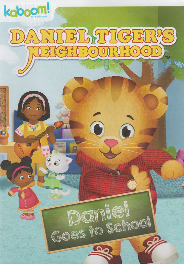 Daniel Tiger S Neighborhood Daniel Goes To School On Dvd Movie