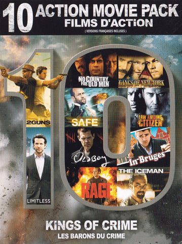Kings of Crime (10 Action Movie Pack) (Boxset) (Bilingual) DVD Movie 