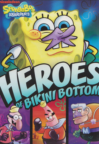 SpongeBob SquarePants : Heroes Of Bikini Bottom DVD Movie 
