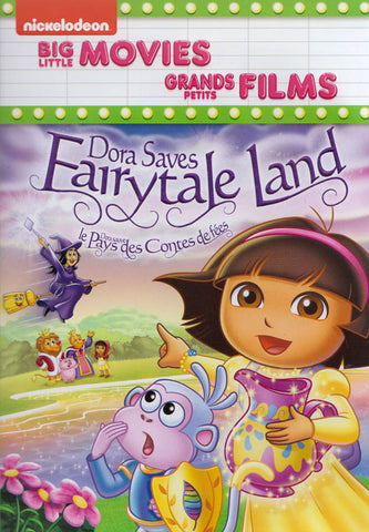 Dora The Explorer : Dora Saves Fairytale Land (Bilingual) DVD Movie 