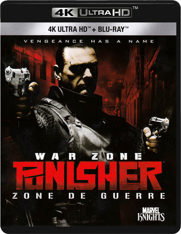 Punisher - War Zone (4K Ultra HD + Blu-ray) (Blu-ray) (Bilingual) BLU-RAY Movie 