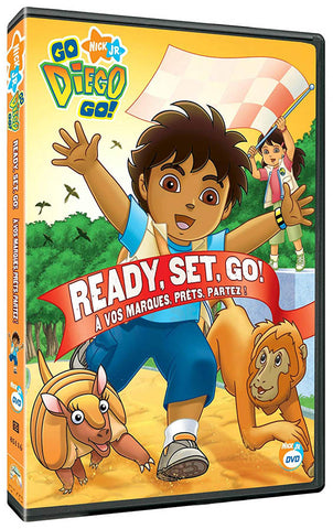 Go Diego Go - Ready, Set, Go (Bilingual) DVD Movie 