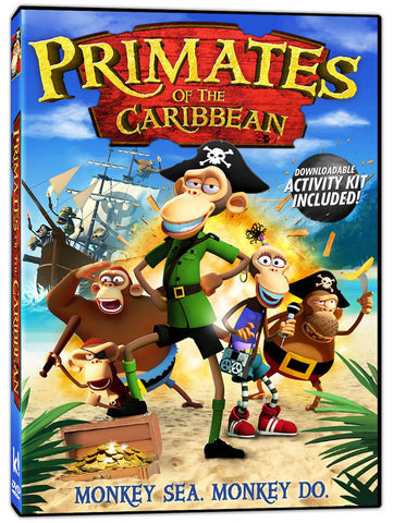 Primates Of The Caribbean DVD Movie 