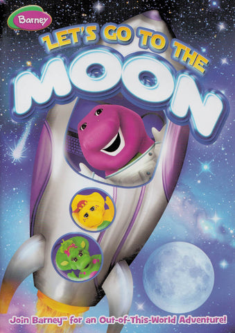 Barney - Let's Go To The Moon DVD Movie 