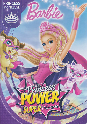 Barbie in Princess Power (Princess) (Bilingual) DVD Movie 