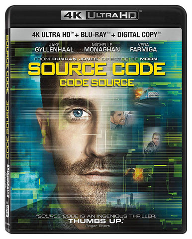 Source Code (4K Ultra HD + Blu-ray + Digital Copy) (Blu-ray) (Bilingual) BLU-RAY Movie 