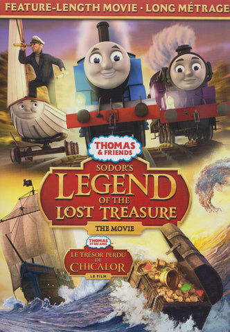 Thomas & Friends : Sodor s Legend of the Lost Treasure - The Movie (Bilingual) DVD Movie 