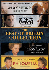 Best Of Britain Collection (Atonement / King s Speech / Iron Lady / Philomena) (Bilingual) (Boxset)