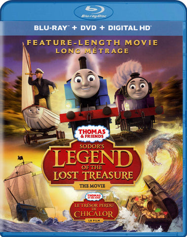 Thomas & Friends: Sodor's Legend of the Lost Treasure (Bilingual) (Blu-ray) BLU-RAY Movie 