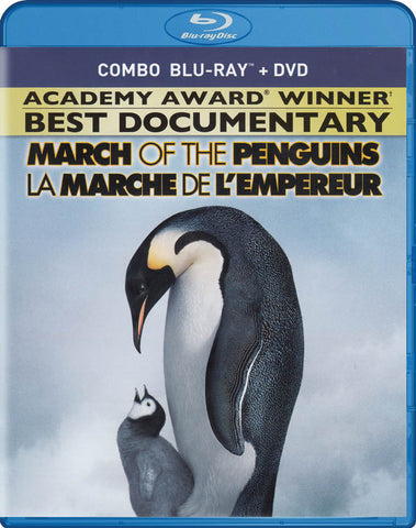 March of the Penguins (Blu-ray + DVD) (Blu-ray) (Bilingual) BLU-RAY Movie 