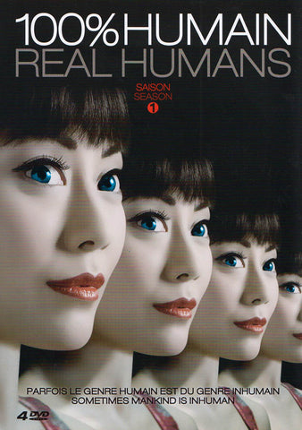Real Humans / 100% Humain: Season 1 (Bilingual) DVD Movie 