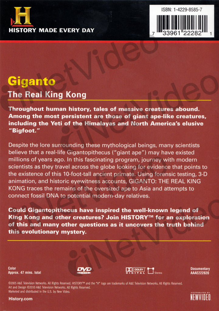 giganto the real king kong