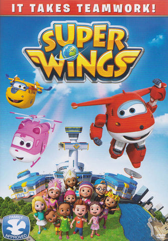 Super Wings - It Takes Teamwork DVD Movie 