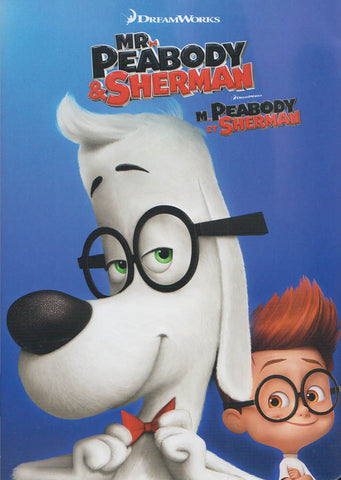 Mr. Peabody & Sherman (Bilingual) (Blue Cover) DVD Movie 