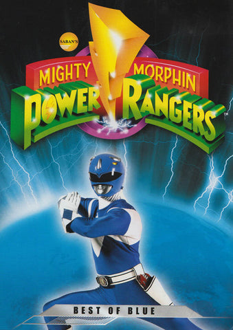 Mighty Morphin Power Rangers : Best Of Blue DVD Movie 