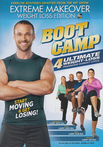Extreme Makeover : Weight Loss Edition - Total Body Boot camp DVD Movie 